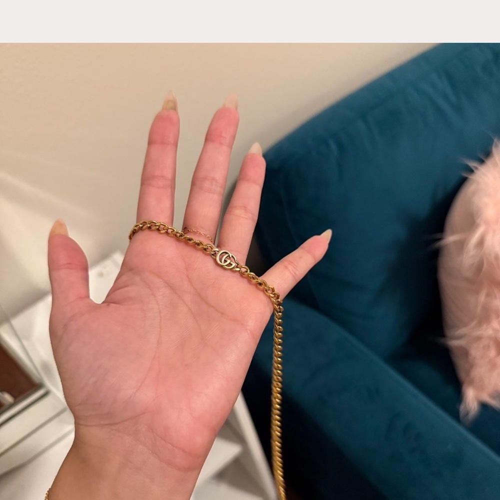 Gucci repurpose necklace